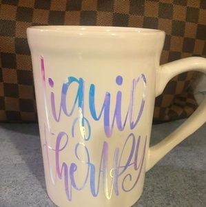 Liquid therapy coffee cup